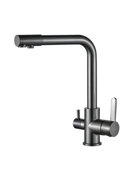 Смеситель для кухни с подключением к фильтру Globus Lux Lazer GLLR-0444-11-Graphite - 2 Смеситель для кухни с подключением к фильтру Globus Lux Lazer GLLR-0444-11-Graphite - 2