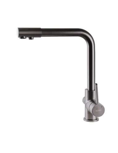 Смеситель для кухни с подключением к фильтру Globus Lux Lazer GLLR-0444-11-Graphite - 3