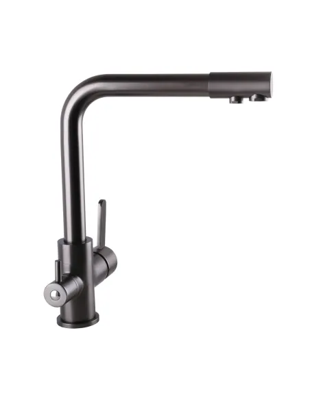 Смеситель для кухни с подключением к фильтру Globus Lux Lazer GLLR-0444-11-Graphite - 5 Смеситель для кухни с подключением к фильтру Globus Lux Lazer GLLR-0444-11-Graphite - 5
