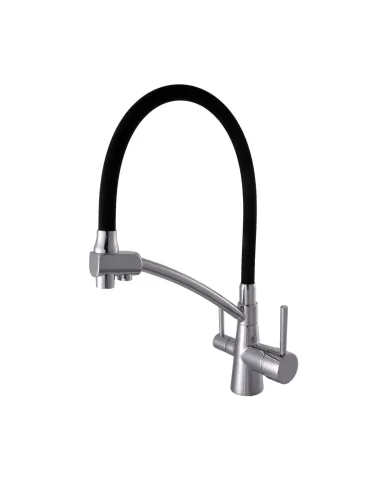 Змішувач для кухні Globus Lux Lazer GLLR-0700, під осмос, гофрований гусак - 2