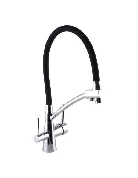 Змішувач для кухні Globus Lux Lazer GLLR-0700, під осмос, гофрований гусак - 4