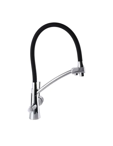 Змішувач для кухні Globus Lux Lazer GLLR-0700, під осмос, гофрований гусак - 5