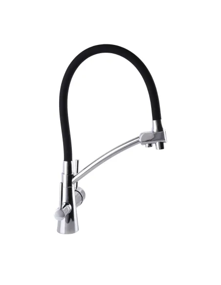 Змішувач для кухні Globus Lux Lazer GLLR-0700, під осмос, гофрований гусак - 5