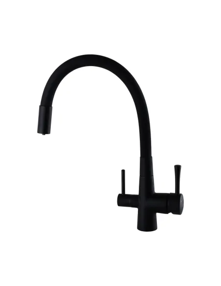 Змішувач для кухні Globus Lux Lazer GLLR-0903-10-ВВ, під осмос, гофрований гусак - 3