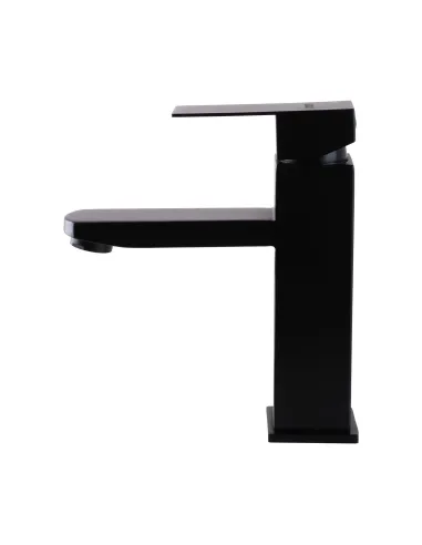 Змішувач для умивальника Globus Lux Sicilia SBQ-101-BB, нержавіюча сталь, чорний - 2