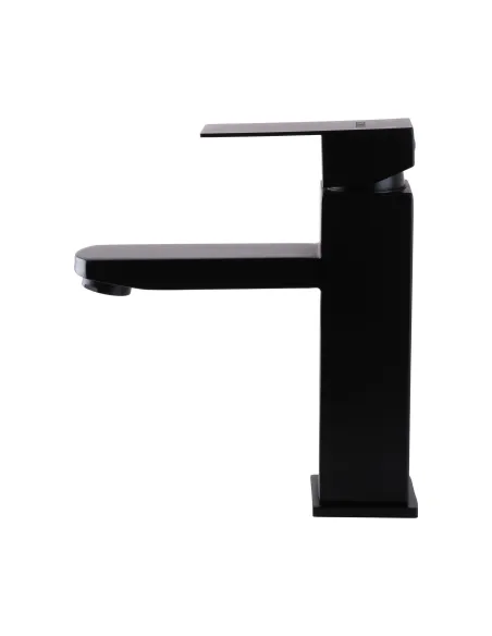 Змішувач для умивальника Globus Lux Sicilia SBQ-101-BB, нержавіюча сталь, чорний - 2