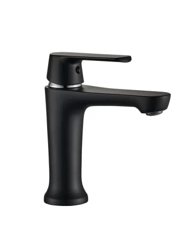 Смеситель для раковины в ванной Globus Lux Laguna GLA-0401-10-BB черный - 2