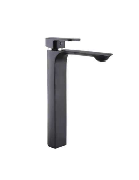 Смеситель для раковины в ванной Globus Lux Milano GLM-201-BB черный - 1