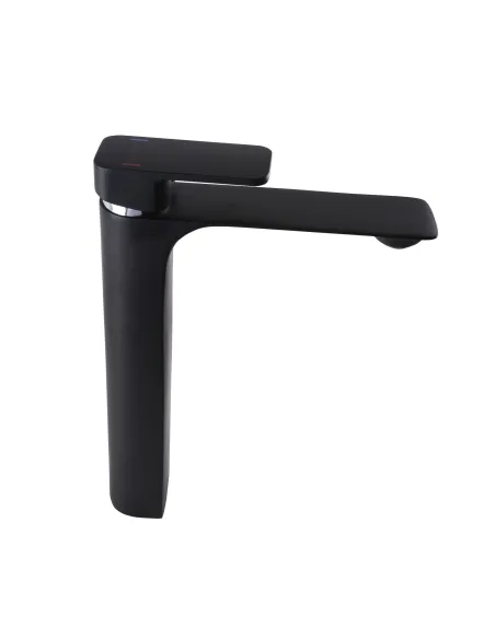 Смеситель для раковины в ванной Globus Lux Milano GLM-201-BB черный - 3