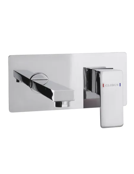 Смеситель для раковины настенный Globus Lux Milano GLM-204-Smart хром - 1