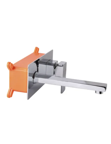 Смеситель для раковины настенный Globus Lux Milano GLM-204-Smart хром - 5