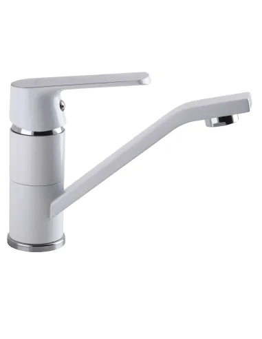 Смеситель для раковины в ванной Globus Lux Laguna GLA-0203MQ-7-Whit белый - 5