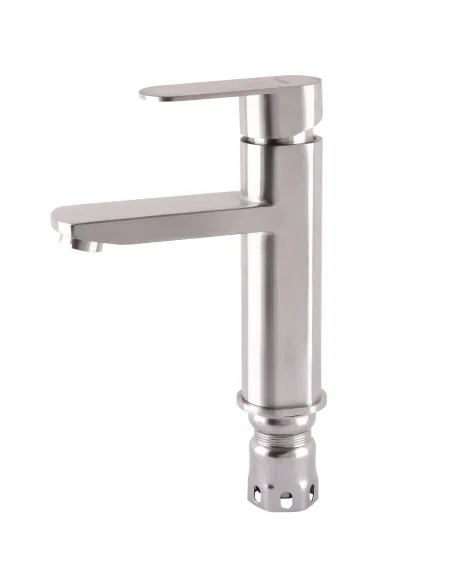 Смеситель для умывальника из нержавеющей стали Globus Lux Sorento SQ-101HR - 5