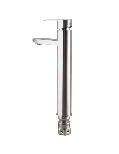 Змішувач для умивальника Globus Lux Sorento SQ-201HR, нержавіюча сталь - 5