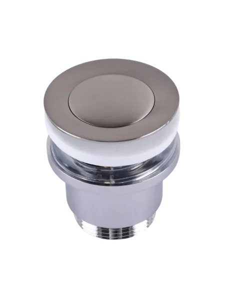 Донний клапан Globus Lux HG-041S-S-BR, латунь, хром - 1