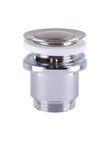 Донний клапан Globus Lux HG-041S-S-BR, латунь, хром - 2