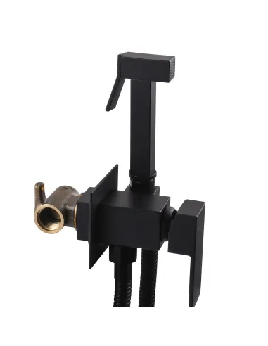 Смеситель для биде Globus Lux Niagara GLN-0-106MIX-BB черный - 4