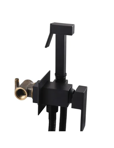 Смеситель для биде Globus Lux Niagara GLN-0-106MIX-BB черный - 4