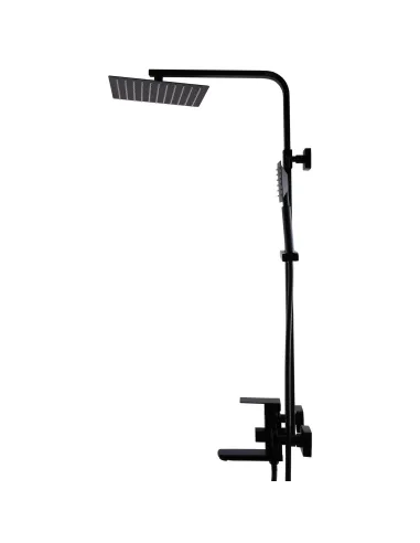 Душевая система с нержавеющей стали Globus Lux Sicilia VAN-SBQ-SH-02-BB с душевым набором - 2