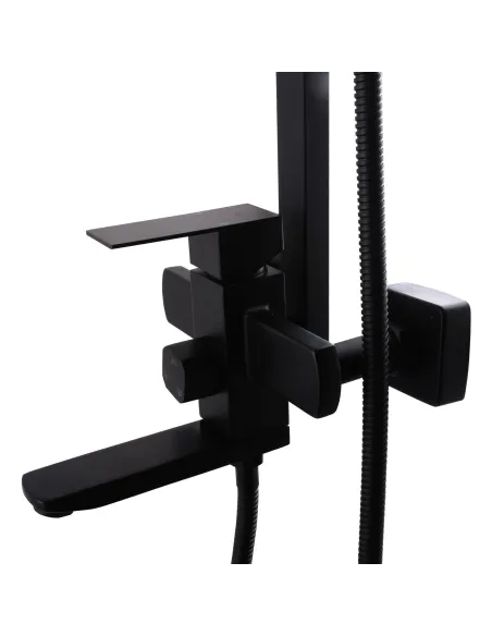 Душевая система с нержавеющей стали Globus Lux Sicilia VAN-SBQ-SH-02-BB с душевым набором - 3 Душевая система с нержавеющей стали Globus Lux Sicilia VAN-SBQ-SH-02-BB с душевым набором - 3