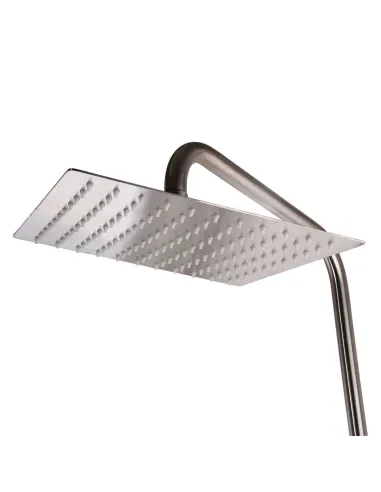 Душевая система из нержавеющей стали Globus Lux Alpen SBT1-SQ-05-304 с душевым набором - 5