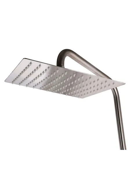 Душевая система из нержавеющей стали Globus Lux Alpen SBT1-SQ-05-304 с душевым набором - 5