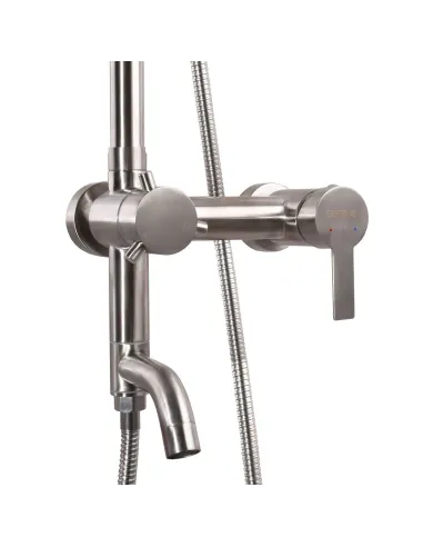 Душова система Globus Lux Alpen SBT1-SQ-02-304, нержавіюча сталь - 5