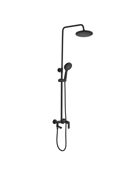 Душевая система Globus Lux Laguna GLA-0002N-10-BB черный - 1