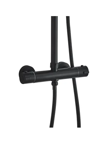 Душова система Globus Lux Laguna GLA-0040T-BB, латунь, чорний - 4