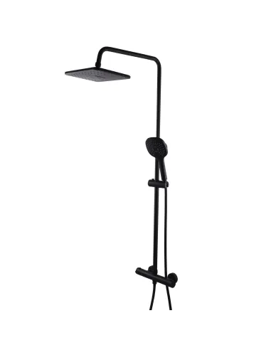 Душова система Globus Lux Laguna GLA-0040T-BB, латунь, чорний - 5