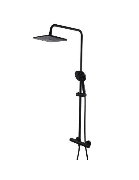 Душова система Globus Lux Laguna GLA-0040T-BB, латунь, чорний - 5