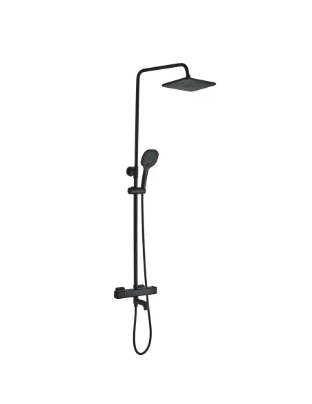 Душова система Globus Lux Laguna GLM-0041T-BB, латунь, чорний - 1