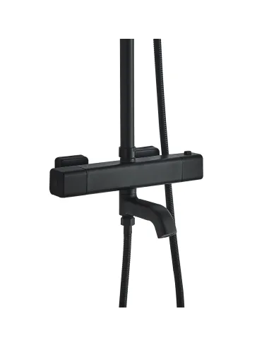 Душова система Globus Lux Laguna GLM-0041T-BB, латунь, чорний - 4