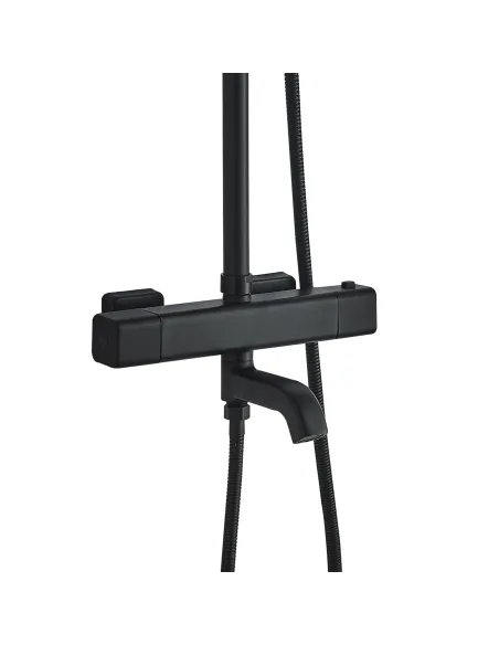 Душова система Globus Lux Laguna GLM-0041T-BB, латунь, чорний - 4