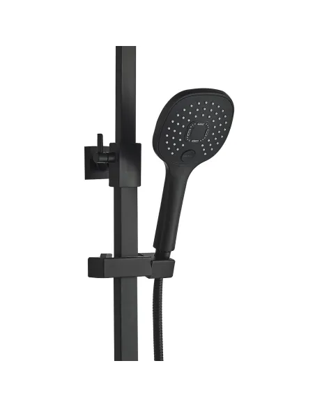 Душова система Globus Lux Laguna GLQ-0040T-BB, латунь, чорний - 3