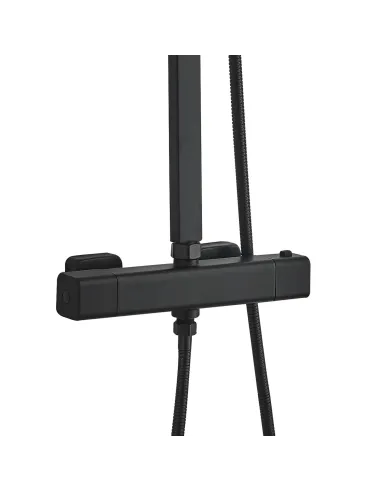 Душова система Globus Lux Laguna GLQ-0040T-BB, латунь, чорний - 4