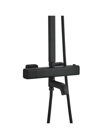 Душова система Globus Lux Sicilia VAN-GLQ-0041T-BB, латунь, чорний - 2