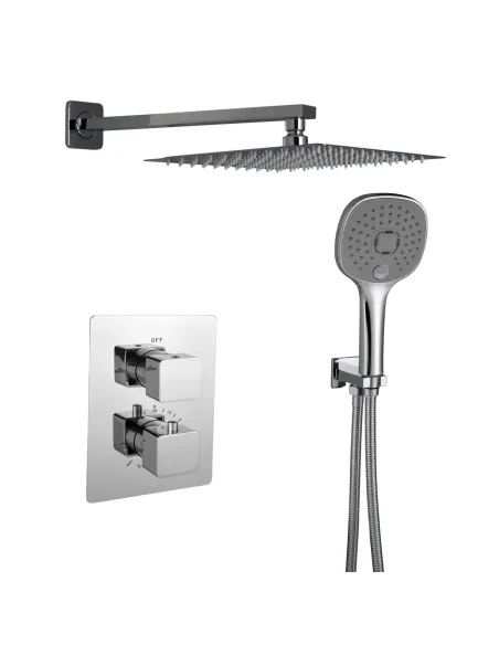 Душевая система скрытого монтажа Globus Lux Smart GLM-405-TT хром - 1