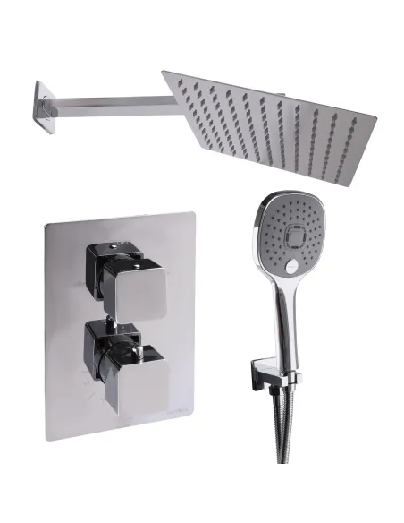 Душевая система скрытого монтажа Globus Lux Smart GLM-405-TT хром - 5