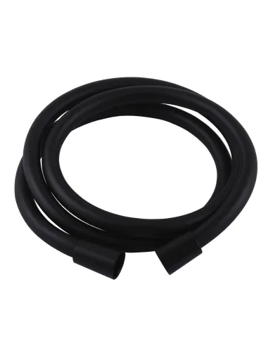 Шланг для душа Globus Lux NH-112-150-Black, силикон, черный - 2