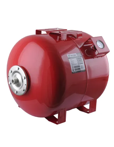 Розширювальний бак горизонтальний Optima cal-pro 80 літрів для систем опалення. - 2