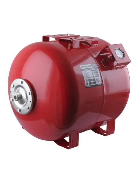 Розширювальний бак горизонтальний Optima cal-pro 80 літрів для систем опалення. - 2