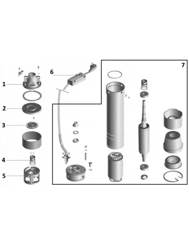 Вихревой скважинный насос Optima 4SKm100 PRIME 0.75 кВт, кабель 20м и пульт - 4