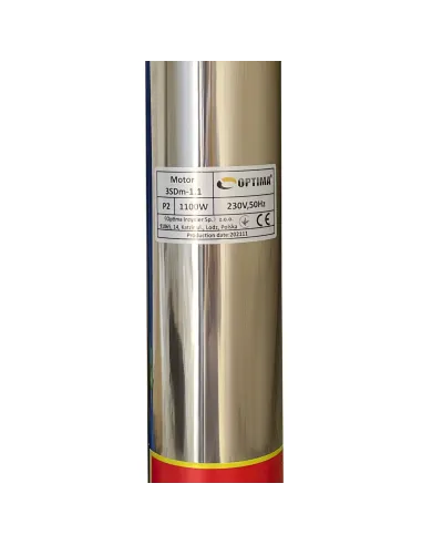 Відцентровий глибинний насос Optima 3SDm1.8/39 1.1 кВт 159м, пульт, кабель 75 метрів - 5