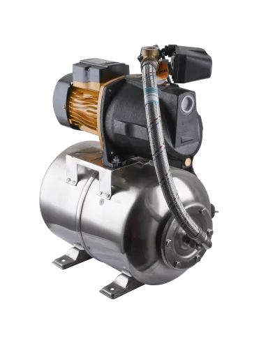 Насосна станція Optima Jet150-24INOX 1.3 кВт, нержавіючий бак 24 літри - 2