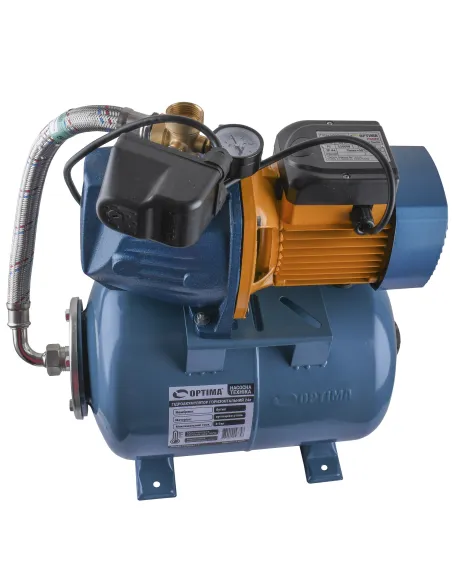 Насосна станція Optima Jet100 PRIME-24 1,1 кВт, бак Optima 24 літри - 3