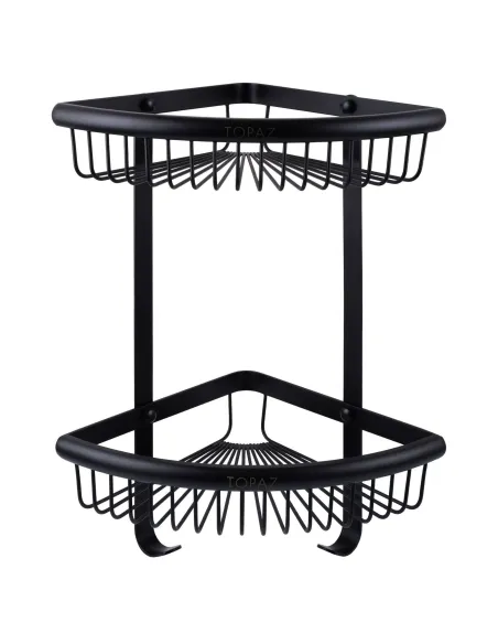 Двойная угловая полка для ванной Topaz TKB-4115-2-BL - 1