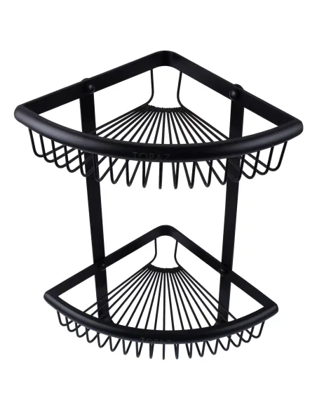 Двойная угловая полка для ванной Topaz TKB-4115-2-BL - 2