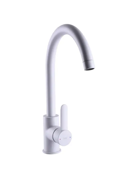 Смеситель для кухни Topaz Corsica TC 8809-H48-W-S белый - 1