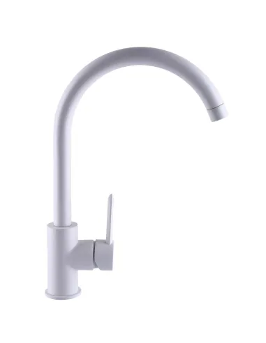 Смеситель для кухни Topaz Corsica TC 8809-H48-W-S белый - 3